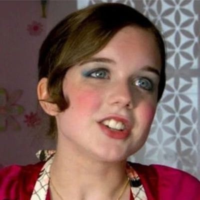 Photo of Abigail Mavity during a scene of Zeke and Luther.